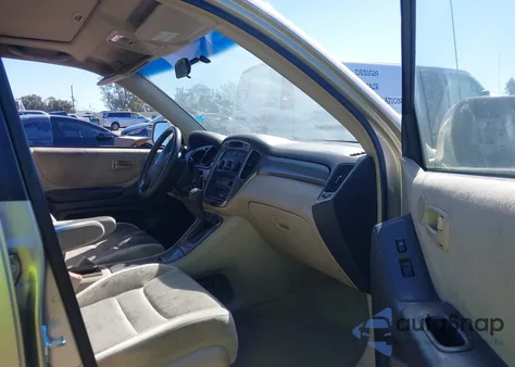 2003 Toyota Highlander V6 z USA, uszkodzony, nr VIN JTEGF21A830081698